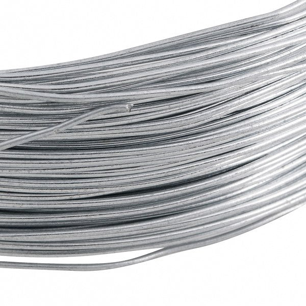 Arame Galvanizado Fio 18 50m Cinza Alambre