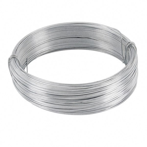 Arame Galvanizado Fio 18 50m Cinza Alambre