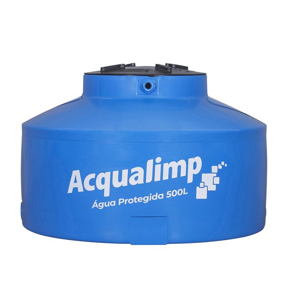 Caixa d'Água 500L em Polietileno Água Protegida Acqualimp