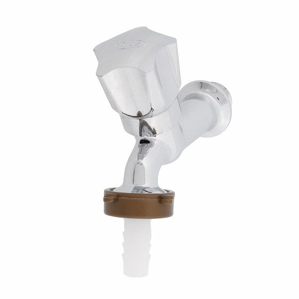 Torneira de Parede para Tanque com Bica Reta Cromada Click
